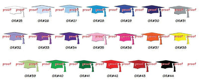 High School or College Graduation Party Water Bottle Labels - GRD221 - LABELS ONLY :) - Thatsawrapfavors