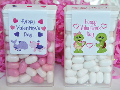 Valentine's Day Party Tic Tac Labels - VAL201 - LABELS ONLY :) - Thatsawrapfavors