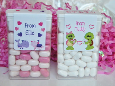 Valentine's Day Party Tic Tac Labels - VAL201 - LABELS ONLY :) - Thatsawrapfavors