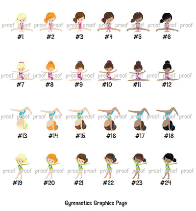 Gymnastics Theme Birthday Party Hand Sanitizer Labels - GYM112 - LABELS ONLY :) - Thatsawrapfavors