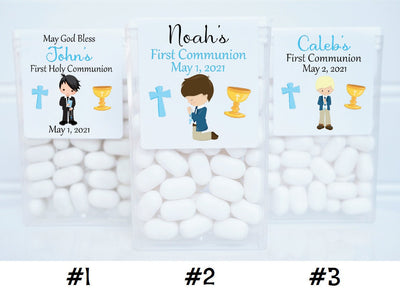 First Communion Tic Tac Labels - FCC200 - LABELS ONLY :) - Thatsawrapfavors