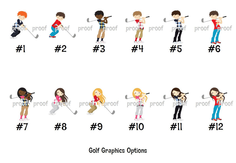 Golf Theme Hershey Kiss Birthday Stickers - GOF001 - STICKERS ONLY :) - Thatsawrapfavors
